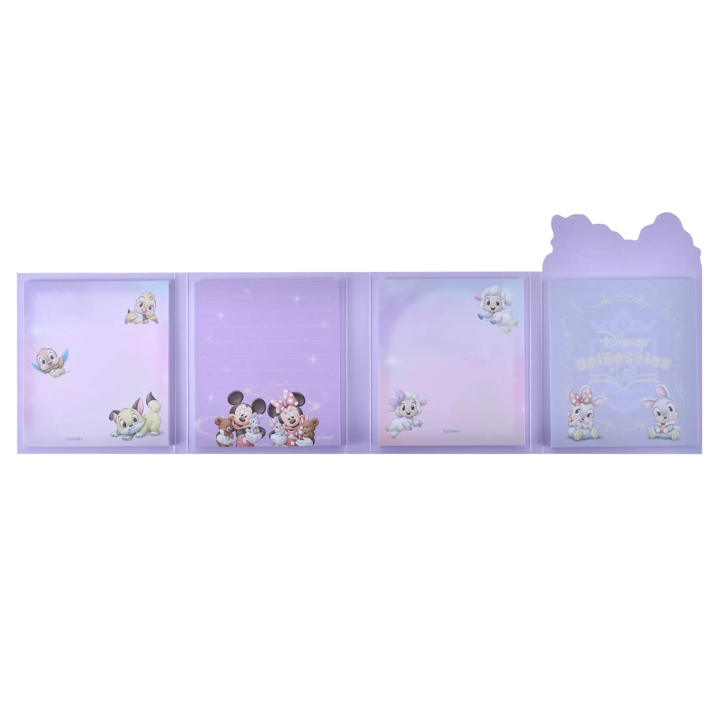 "Pre-Order" JDS - Disney Character Flip-Flip Memo Pad, Disney UniBestiez 2026