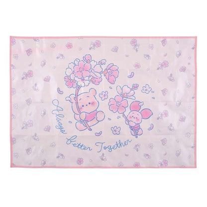 "Pre-Order" JDS - Winnie the Pooh & Piglet Picnic Blanket in Bag, Disney Sakura Collection 2026