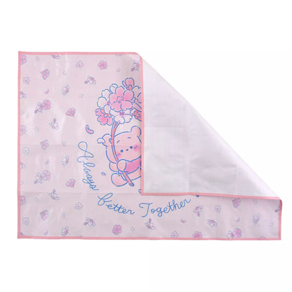 "Pre-Order" JDS - Winnie the Pooh & Piglet Picnic Blanket in Bag, Disney Sakura Collection 2026