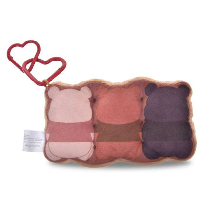 "Pre-Order" JDS - Winnie the Pooh Triple Plush Keychain, CHOCOLATE STYLE 2026