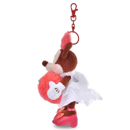 "Pre-Order" JDS - Minnie Mouse Plush Keychain, GLOSSY FRUITS 2026