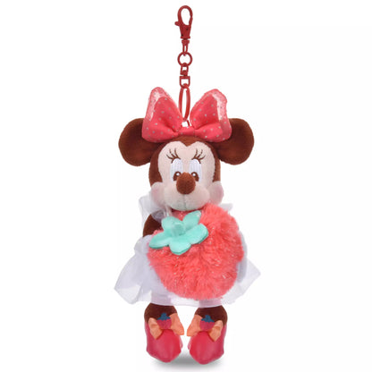 "Pre-Order" JDS - Minnie Mouse Plush Keychain, GLOSSY FRUITS 2026