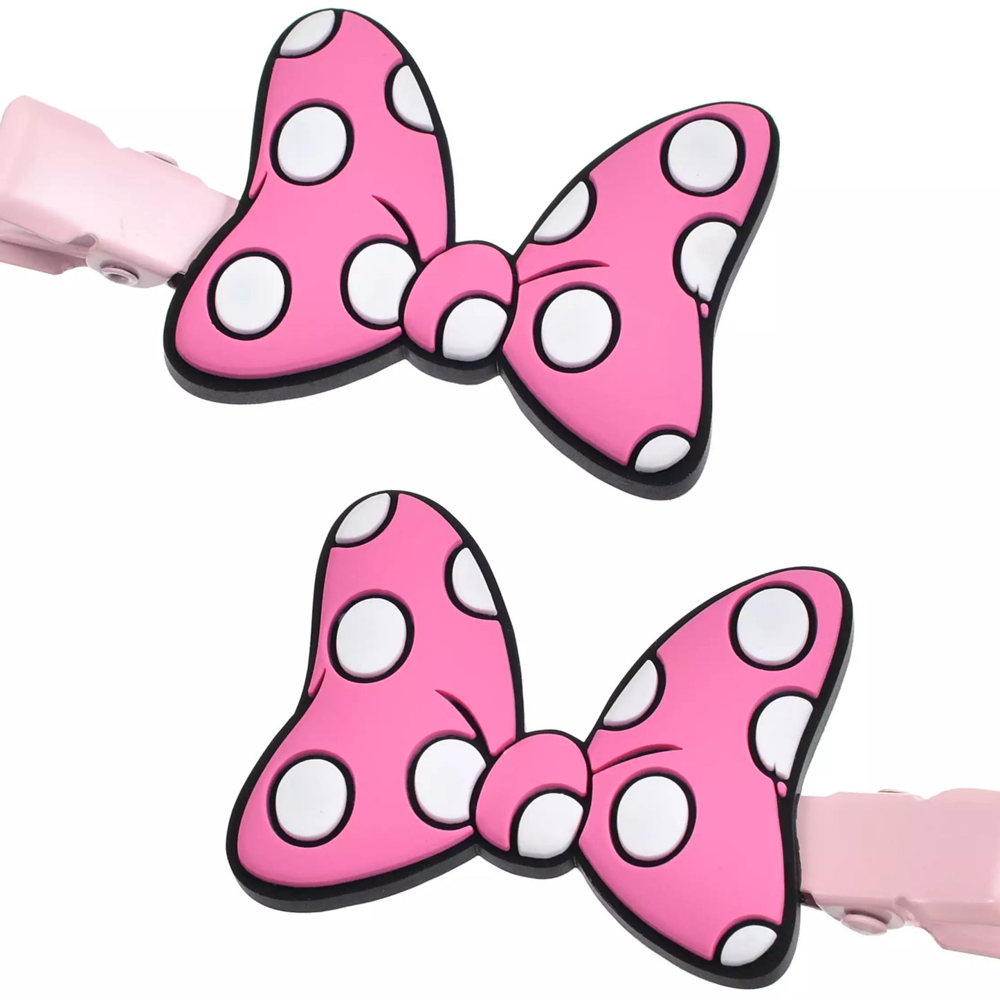 "Pre-Order" JDS - Minnie Pink Ribbon Hair Clip Set, MAEGAMI Hair Zakka