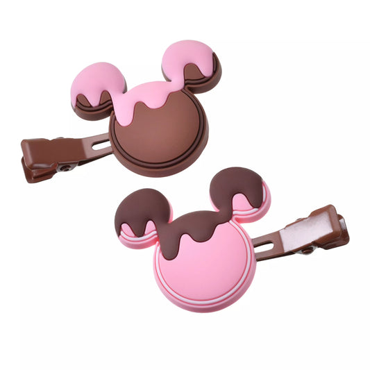 "Pre-Order" JDS - Mickey icons Valentine's Day Chocolate Hair Clip Set, MAEGAMI Hair Zakka