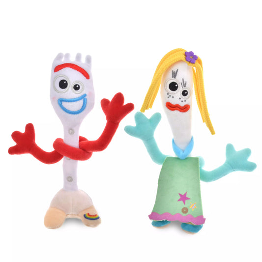 "Pre-Order" JDS - Forky and Karen Beverly Shoulder Magnetic Plush Toy Set, Toy Story 5 2026