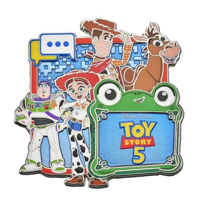 "Pre-Order" HKDL - Woody, Buzz Lightyear, Jessie, and Bullseye Pin, Toy Story 2026