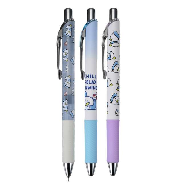 "Pre-Order" JDS - Donald, Chip & Dale 0.5 Gel Ink Ballpoint Pen Set, DONALD BIRTHDAY 2026