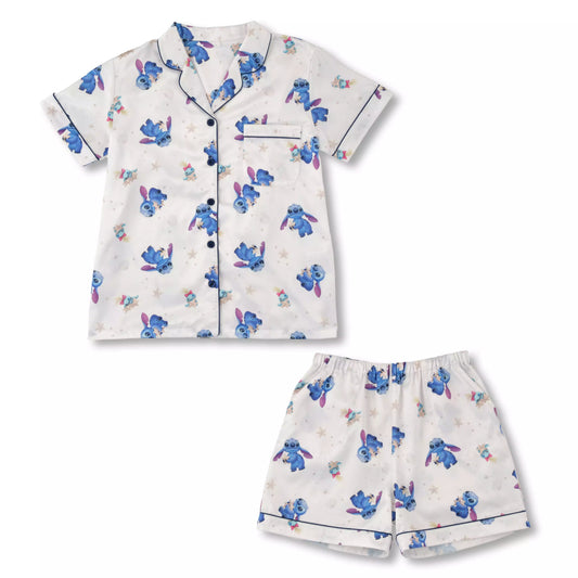 "Pre-Order" JDS - Stitch & Scrump Short-Sleeve Pajamas, Disney Stitch Day Collection 2026