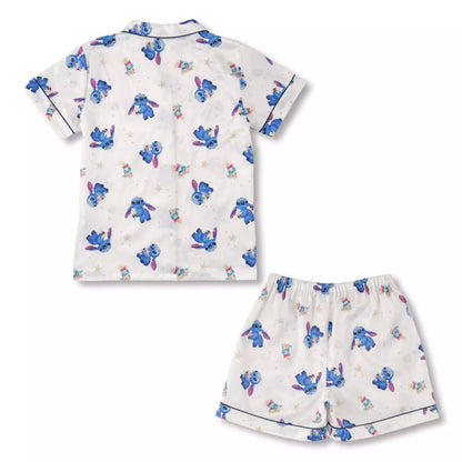 "Pre-Order" JDS - Stitch & Scrump Short-Sleeve Pajamas, Disney Stitch Day Collection 2026