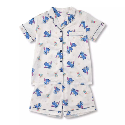 "Pre-Order" JDS - Stitch & Scrump Short-Sleeve Pajamas, Disney Stitch Day Collection 2026