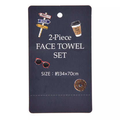 "Pre-Order" JDS - Mickey Mouse Face Towel Set, Summer Holiday 2026