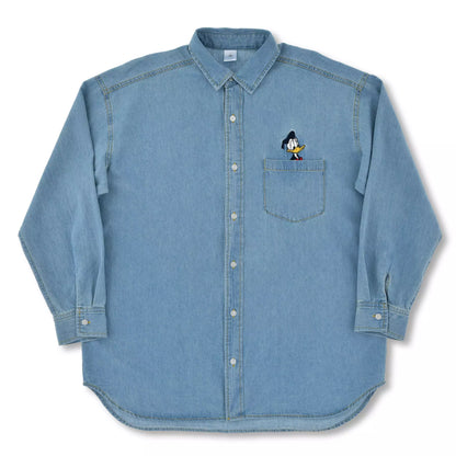 "Pre-Order" JDS - Donald Long-Sleeve Denim Shirt, DONALD FASHION 2026