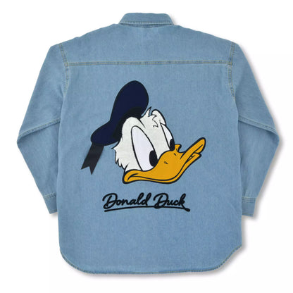 "Pre-Order" JDS - Donald Long-Sleeve Denim Shirt, DONALD FASHION 2026