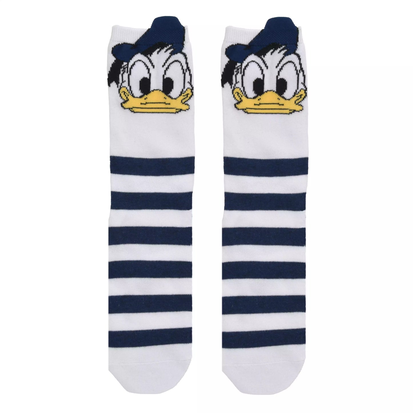 "Pre-Order" JDS - Donald Duck Face Design Socks Sizes 23-25, DONALD FASHION 2026
