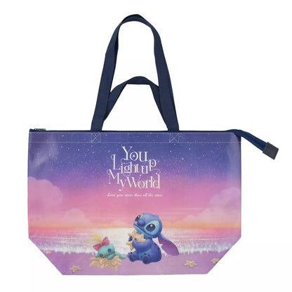 "Pre-Order" JDS - Stitch & Scrump Shopping Bag/ Eco Bag (L), Disney Stitch Day Collection 2026