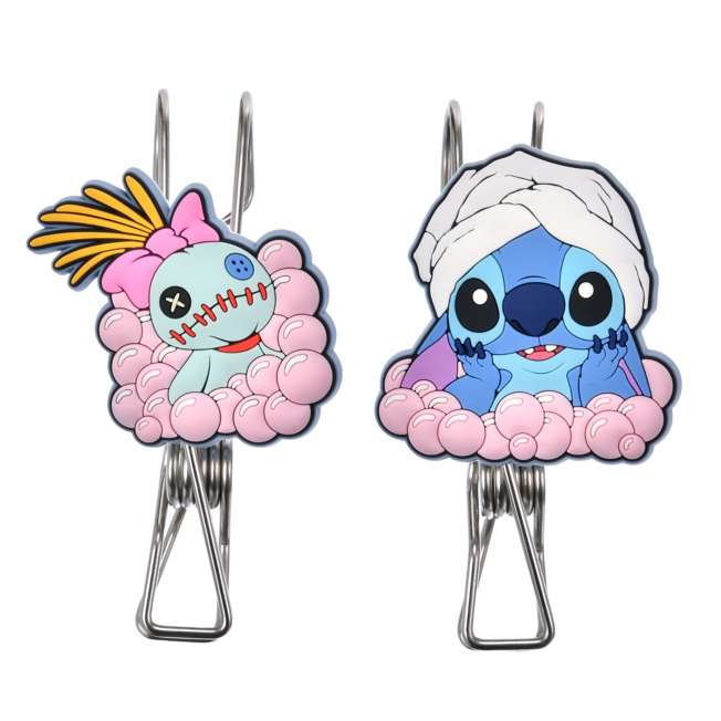 "Pre-Order" JDS - Stitch & Scrump Hanger Clip Set, BATH & LAUNDRY 2026