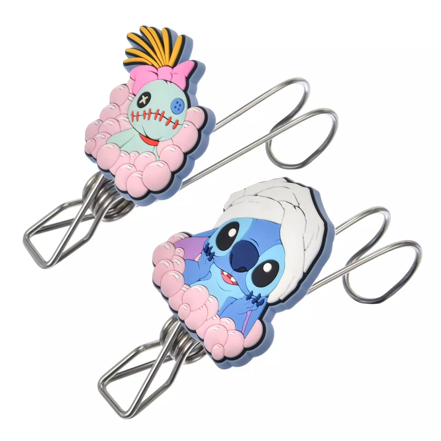 "Pre-Order" JDS - Stitch & Scrump Hanger Clip Set, BATH & LAUNDRY 2026