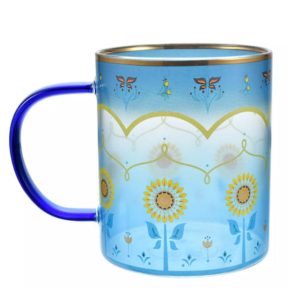 "Pre-Order" JDS - Anna Heat-Resistant Glass Mug, FROZEN FEVER 2026