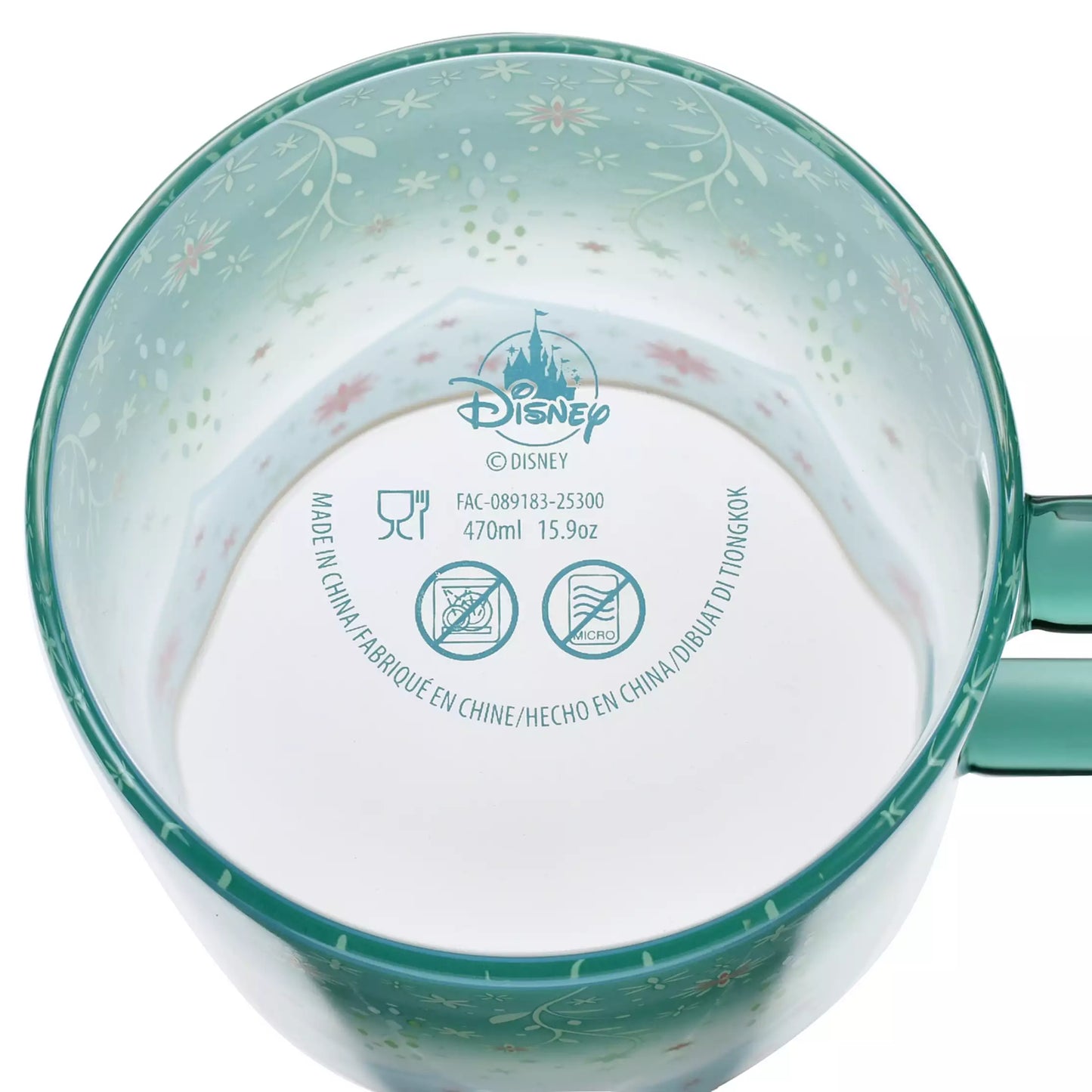 "Pre-Order" JDS - Elsa Heat-Resistant Glass Mug, FROZEN FEVER 2026