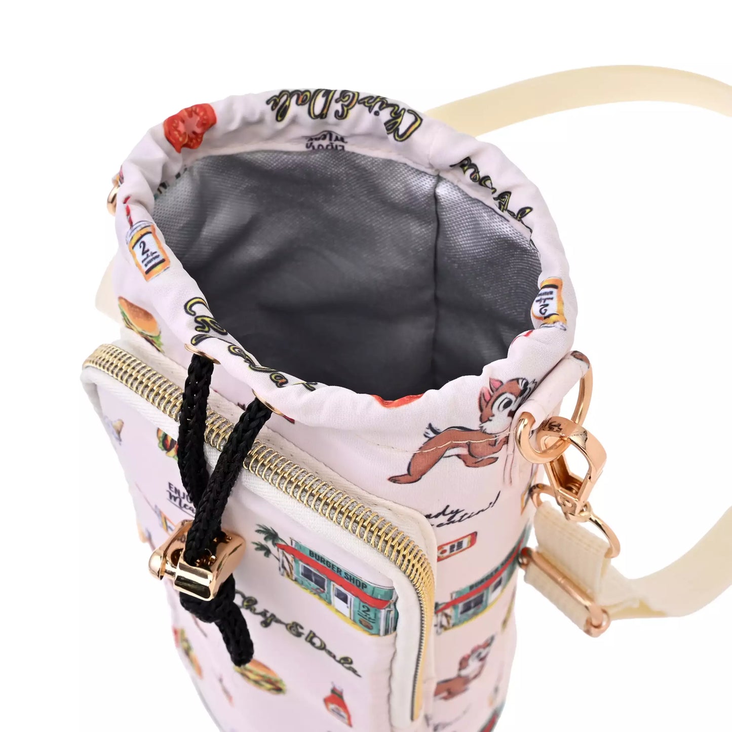 "Pre-Order" JDS - Chip & Dale Water Bottle Cover with Strap, Summer Holiday 2026