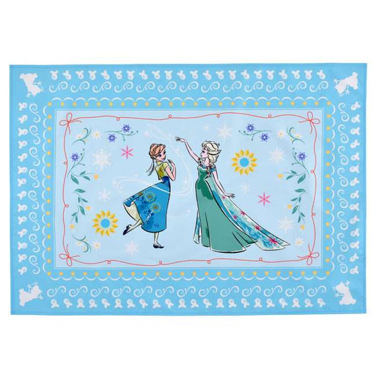 "Pre-Order" JDS - Anna & Elsa Picnic Blanket with Pouch, FROZEN FEVER 2026