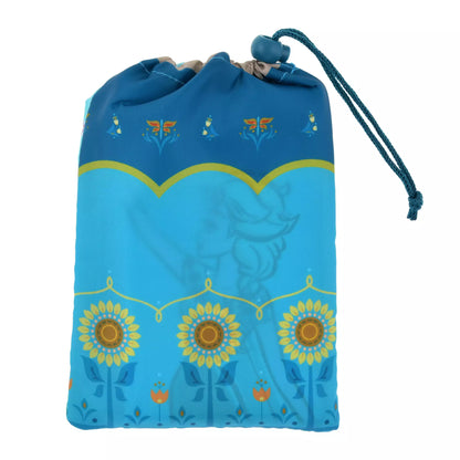 "Pre-Order" JDS - Anna & Elsa Picnic Blanket with Pouch, FROZEN FEVER 2026