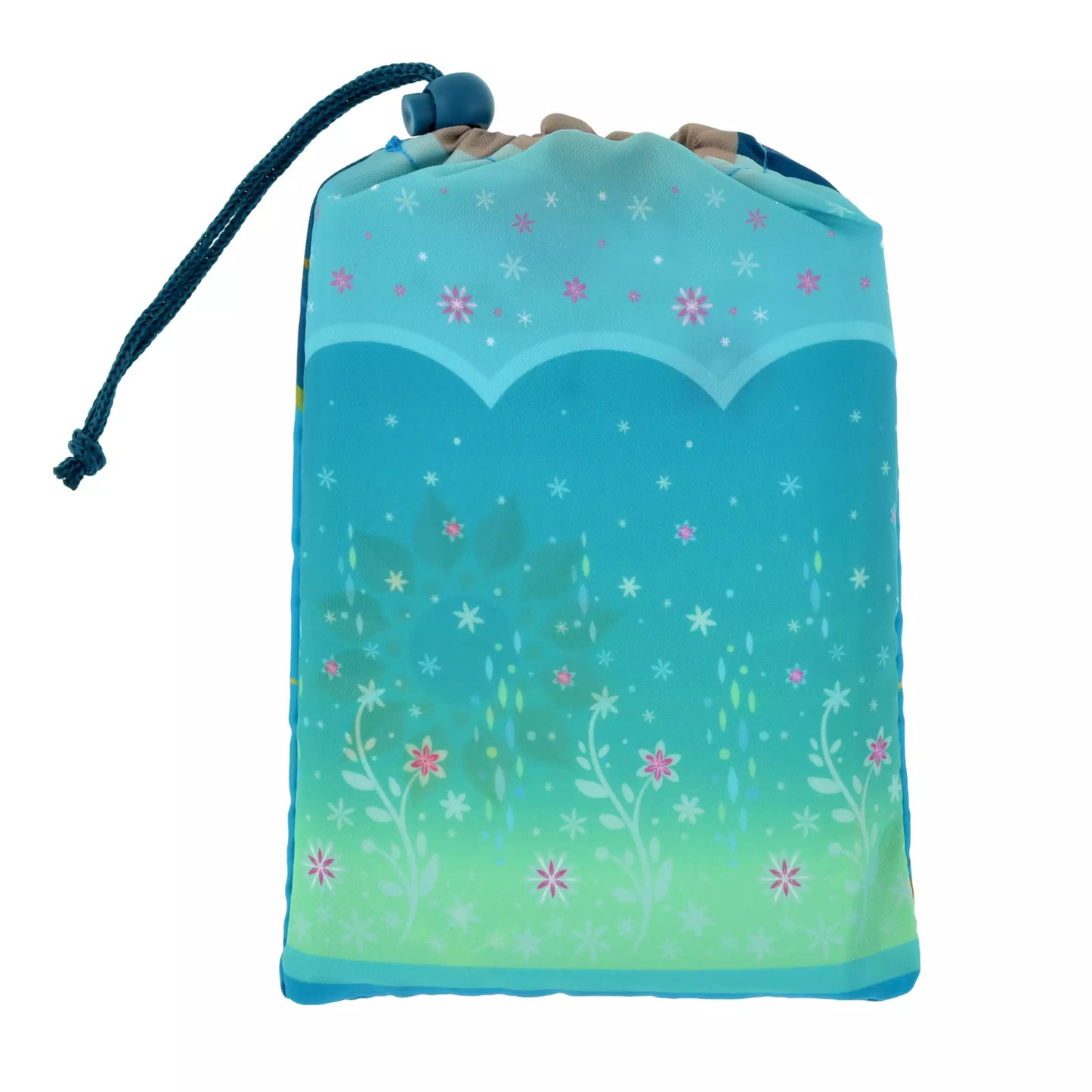 "Pre-Order" JDS - Anna & Elsa Picnic Blanket with Pouch, FROZEN FEVER 2026