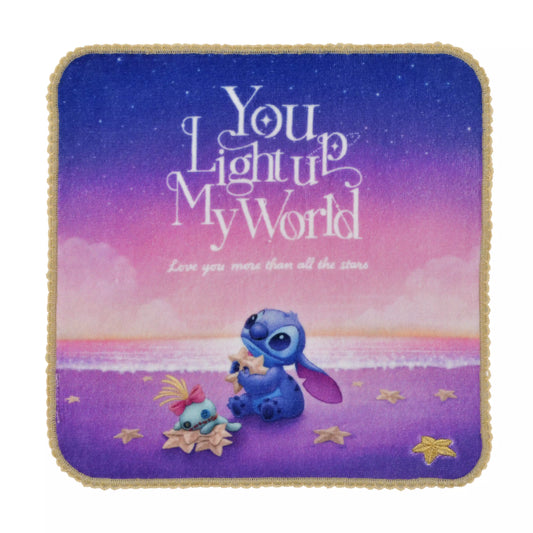 "Pre-Order" JDS - Stitch & Scrump Mini Towel, Disney Stitch Day Collection 2026