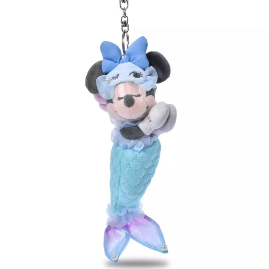 "Pre-Order" JDS - Minnie Mouse Plush Keychain, DISNEY PAJAMA STYLE 2026