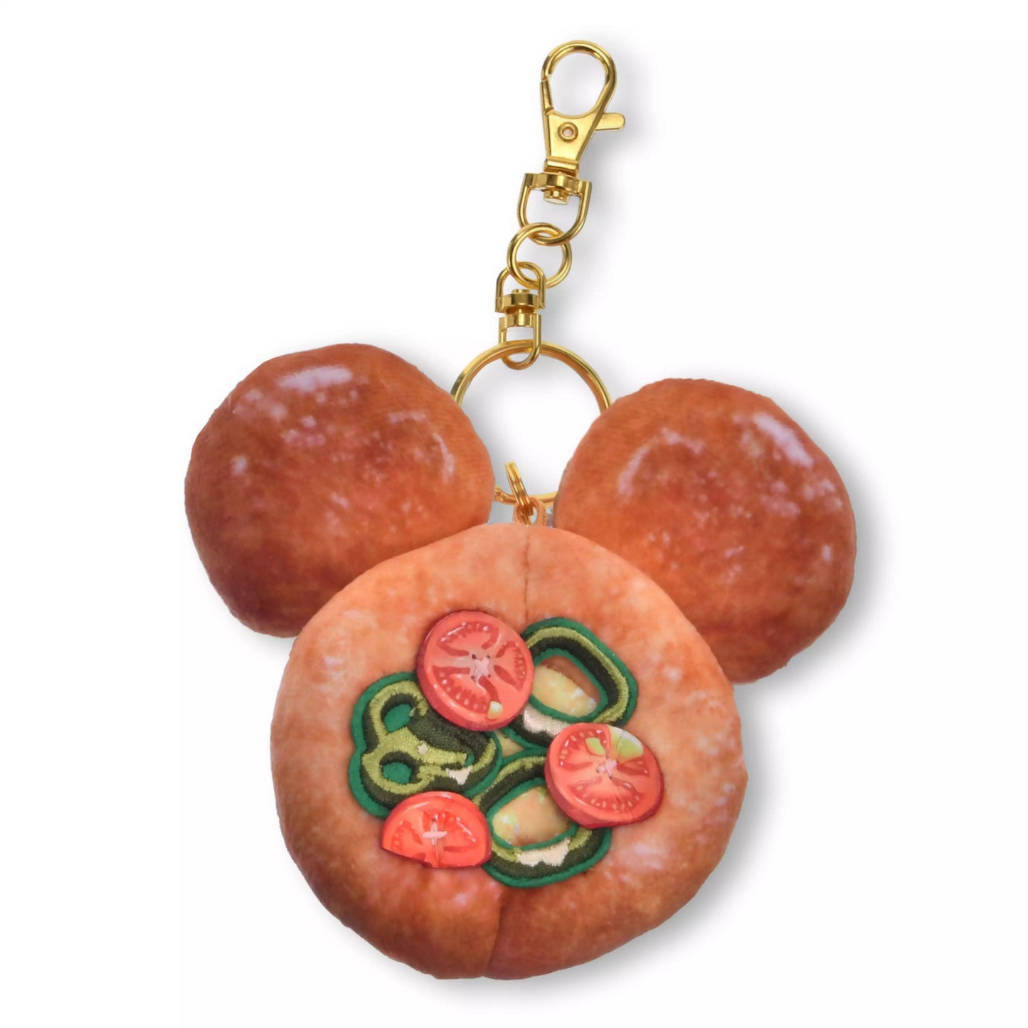 "Pre-Order" JDS - Mickey Mouse Pizza Bread Plush Keychain, MICKEY'S BAKERY 2026