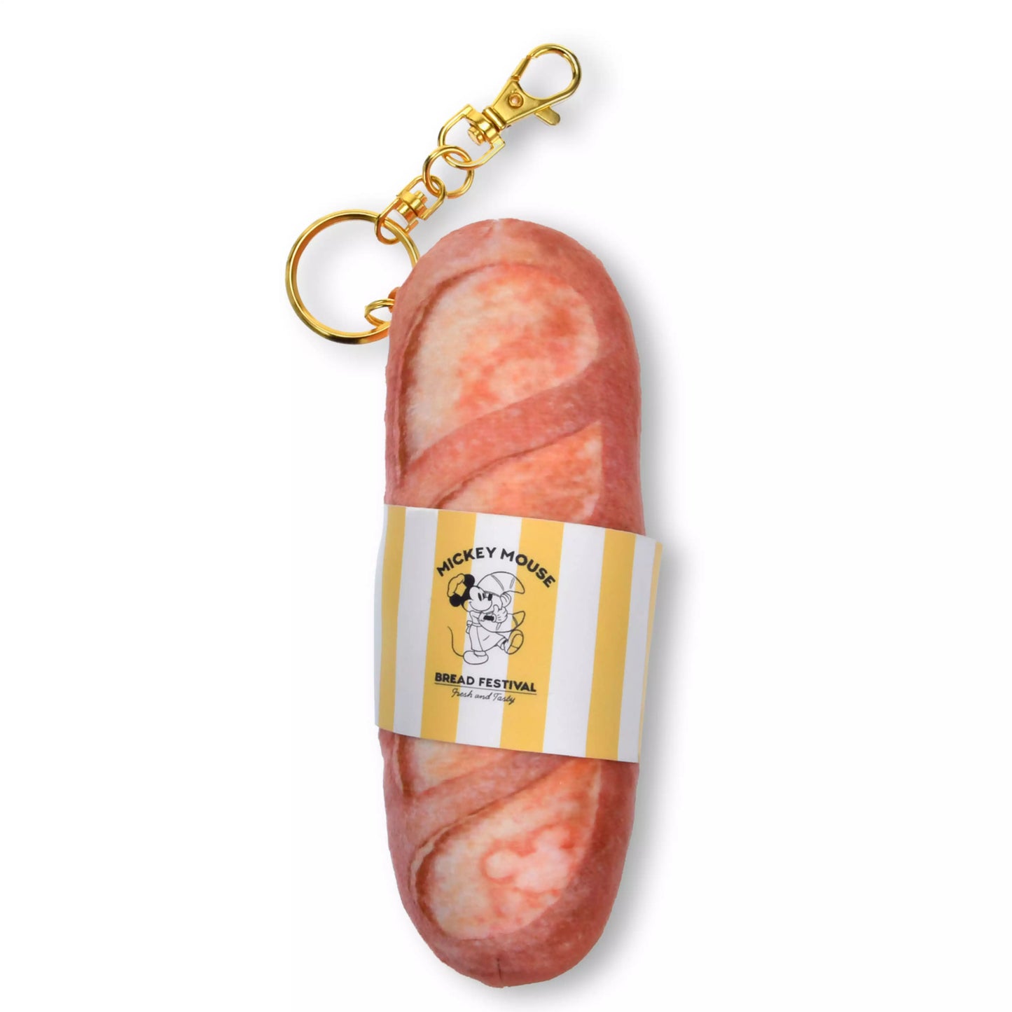 "Pre-Order" JDS - Mickey Mouse Baguette Plush Keychain, MICKEY'S BAKERY 2026
