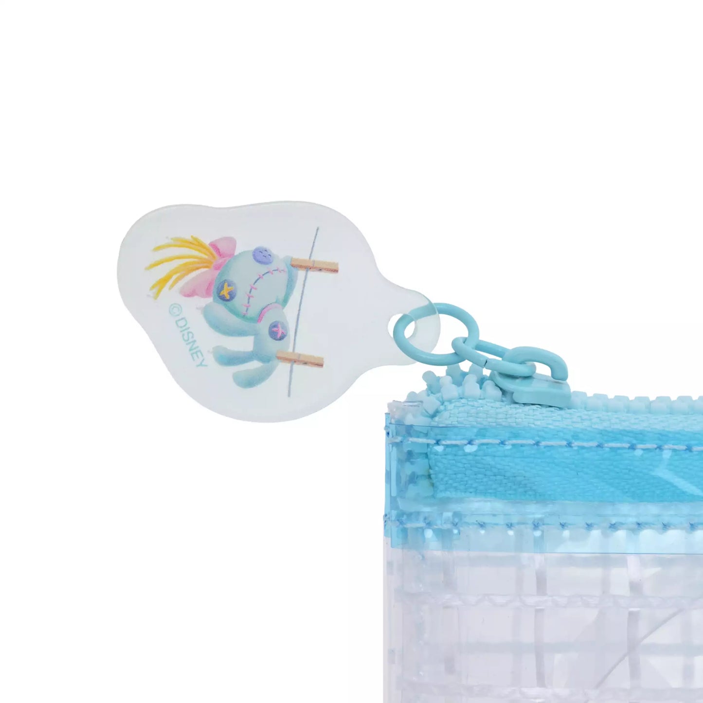 "Pre-Order" JDS - Scrump Clear Grid Pattern Pencil Case, Scrump Collection 2026