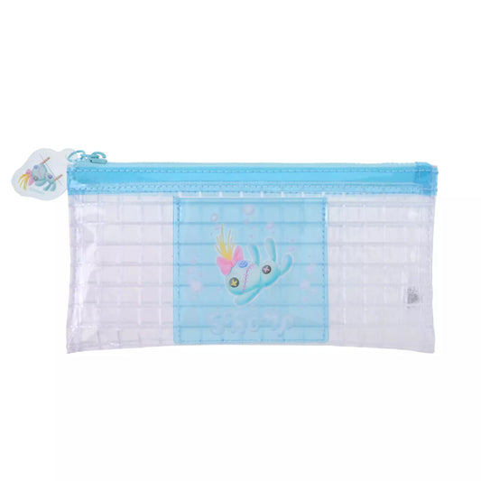 "Pre-Order" JDS - Scrump Clear Grid Pattern Pencil Case, Scrump Collection 2026