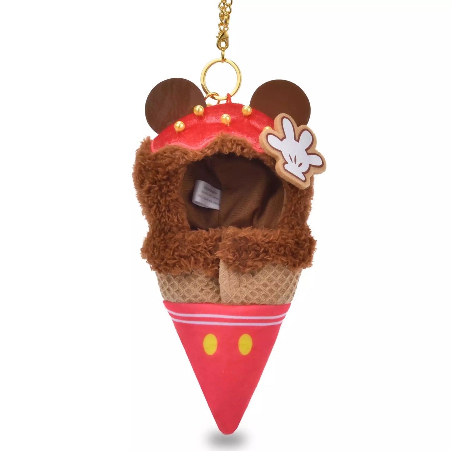 "Pre-Order" JDS - Mickey Mouse Plush Keychain, Ice Cream Pocket 2026