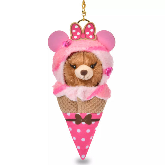 "Pre-Order" JDS - Minnie Mouse Plush Keychain, Ice Cream Pocket 2026