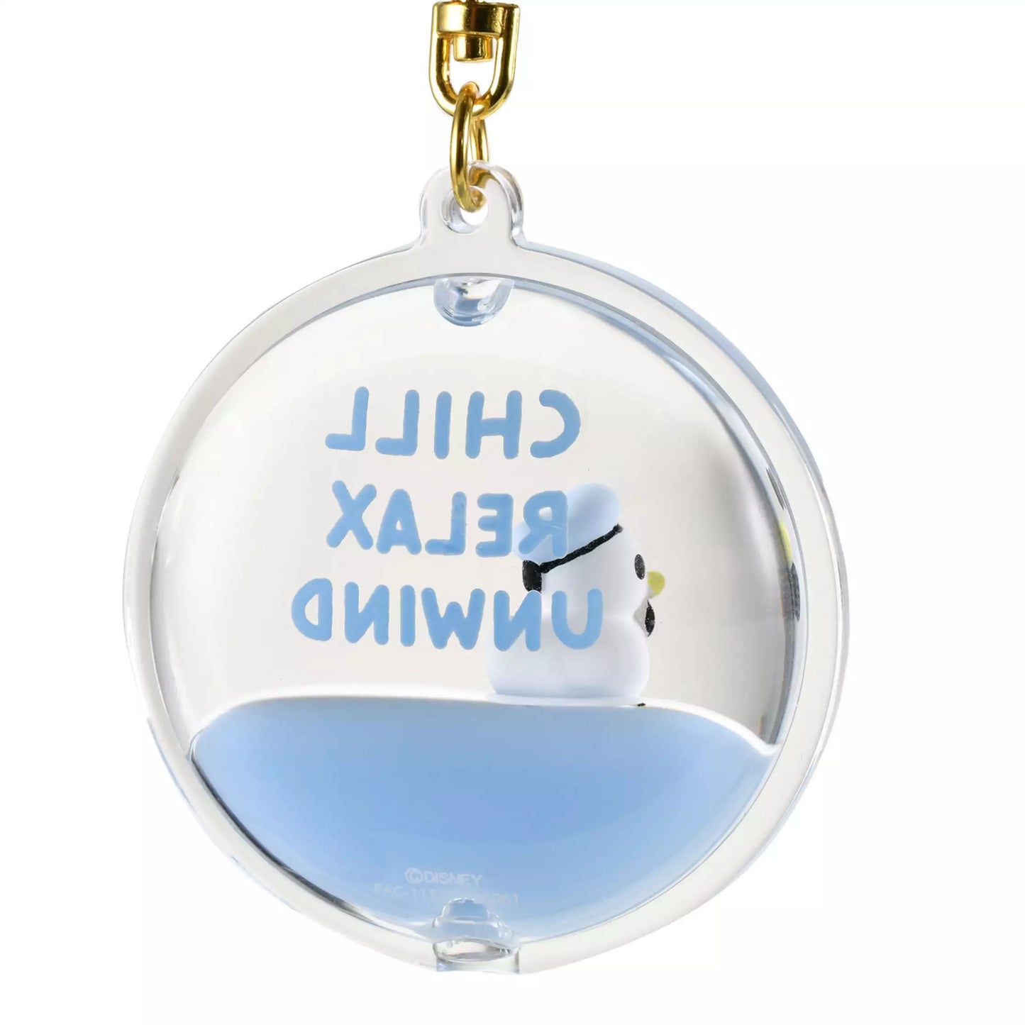 "Pre-Order" JDS - Water-filled Duck Keychain, DONALD BIRTHDAY 2026