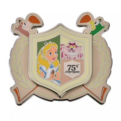 "Pre-Order" JDS - Alice, Cheshire Cat, and Flamingo Pin, Alice in Wonderland 75th Anniversary 2026