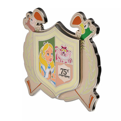 "Pre-Order" JDS - Alice, Cheshire Cat, and Flamingo Pin, Alice in Wonderland 75th Anniversary 2026