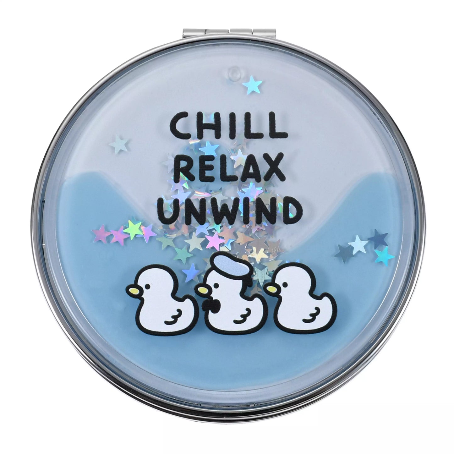 "Pre-Order" JDS - Donald, Chip & Dale Water-filled Hand Mirror, DONALD BIRTHDAY 2026