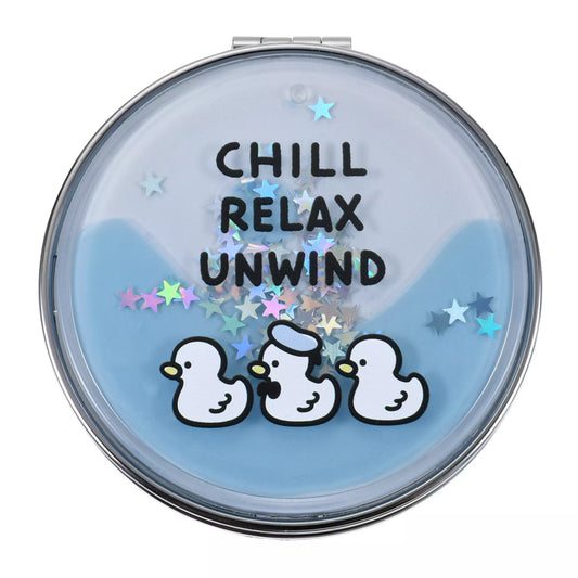 "Pre-Order" JDS - Donald, Chip & Dale Water-filled Hand Mirror, DONALD BIRTHDAY 2026