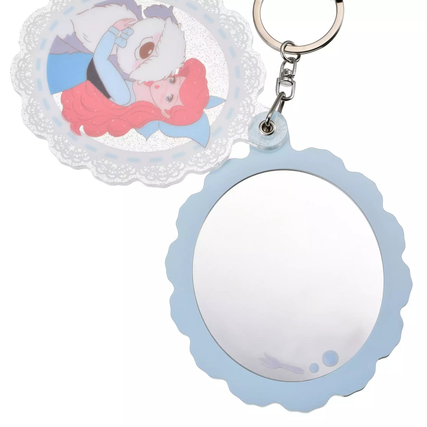 "Pre-Order" JDS - Ariel & Max Keychain with Mirror, Illustrated by mikko 2026