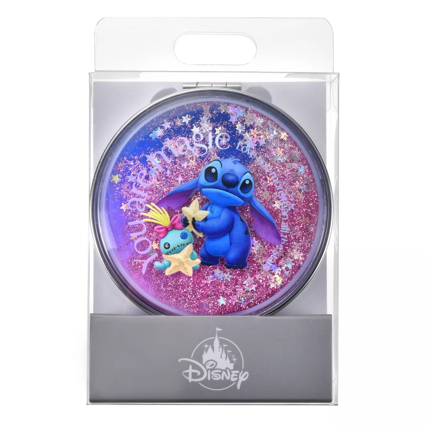 "Pre-Order" JDS - Stitch & Scrump Hand Mirror, Disney Stitch Day Collection 2026
