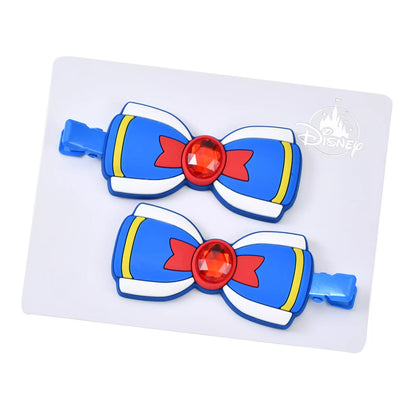 "Pre-Order" JDS - Donald Duck Stones Ribbon Hair Clip Set, MAEGAMI Hair Zakka