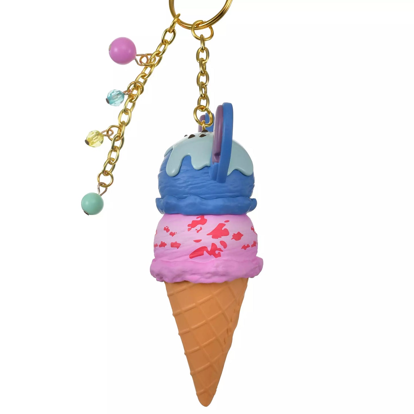 "Pre-Order" JDS - Stitch Double Ice Cream Keychain, Key chain Fes 2026