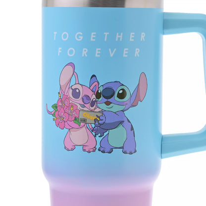 "Pre-Order" JDS - Stitch & Angel Stainless Steel Tumbler with Handle (930ml), Stitch & Angel 2026