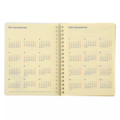 "Pre-Order" JDS - Stitch and Scrump Rollbahn Schedule Book, CALENDAR & ORGANIZER 2027