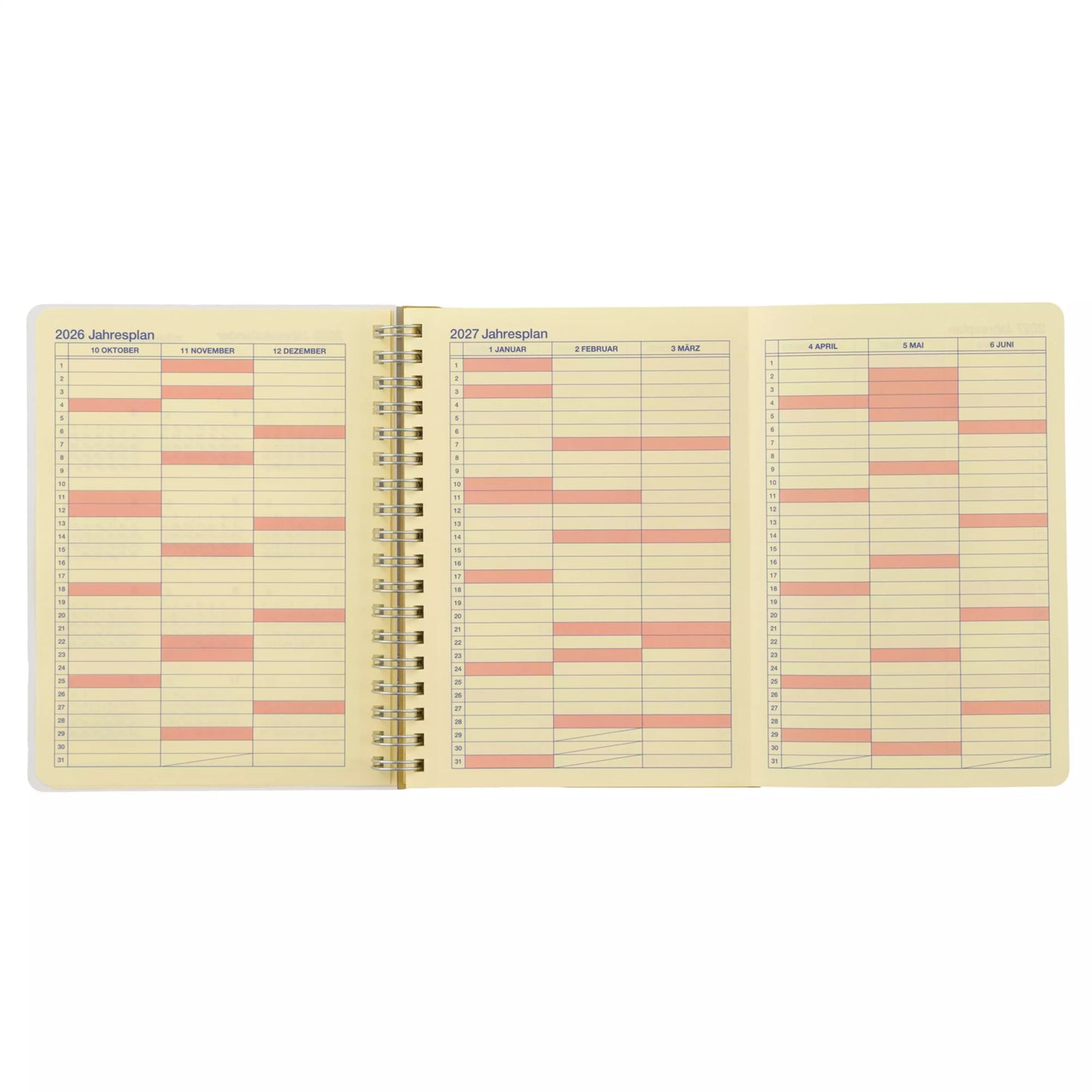 "Pre-Order" JDS - Stitch and Scrump Rollbahn Schedule Book, CALENDAR & ORGANIZER 2027
