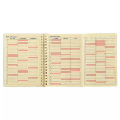 "Pre-Order" JDS - Stitch and Scrump Rollbahn Schedule Book, CALENDAR & ORGANIZER 2027