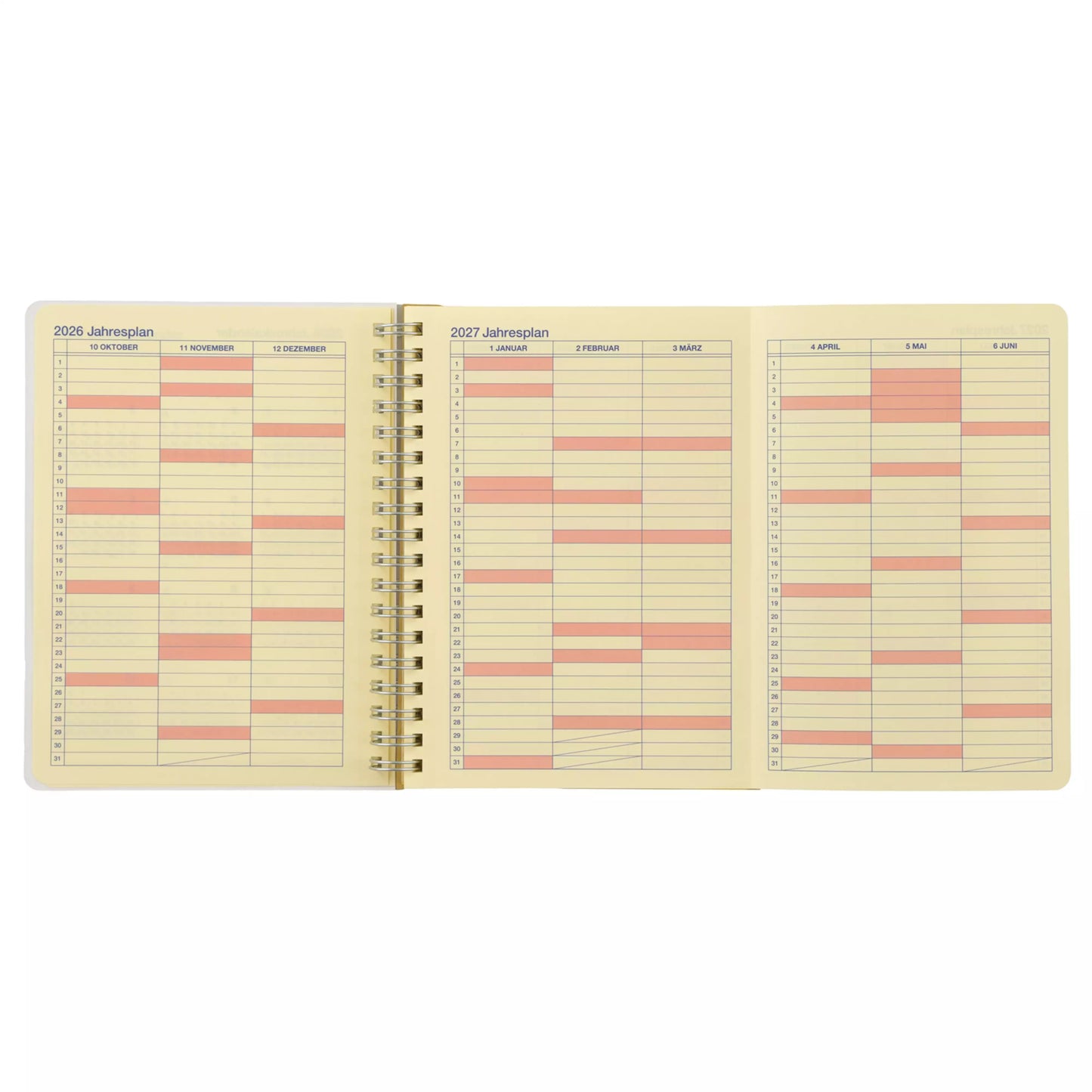"Pre-Order" JDS - The Little Mermaid Rollbahn Schedule Book, CALENDAR & ORGANIZER 2027