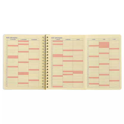 "Pre-Order" JDS - The Little Mermaid Rollbahn Schedule Book, CALENDAR & ORGANIZER 2027